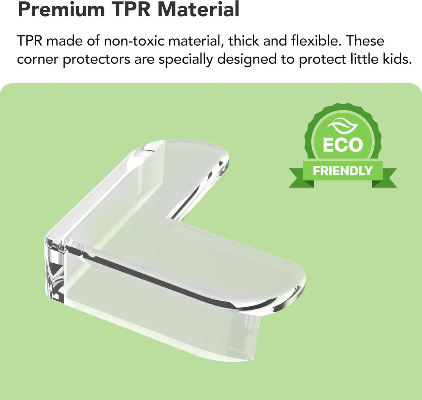 ✅ Lilbee Corner Protectors (12 Pack) – Clear Baby Safety Bumpers for Furniture & Table Edges