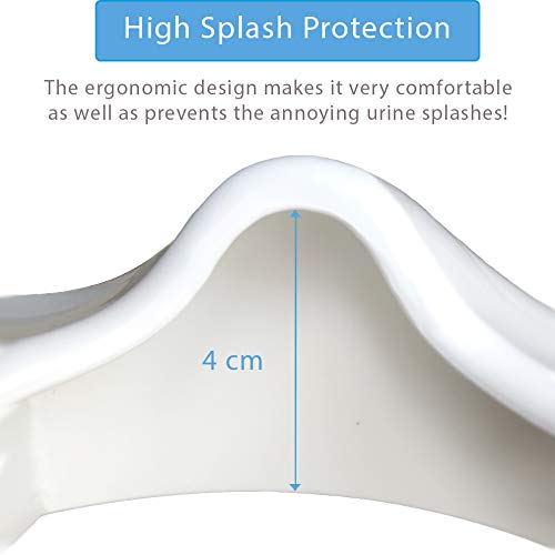 ✅ Lilbee Potty Training Seat – Comfortable Toddler Toilet Seat with Handles & Splash Guard